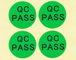 QC圓形標(biāo)簽 QC圓形印刷標(biāo)簽